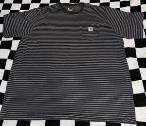 Carhartt Original Fit Striped Pocket T-Shirt 3XL